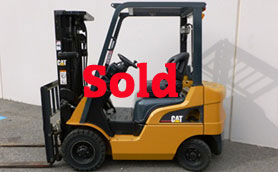 cat 1.8tn diesel forklift perth